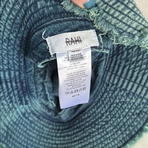 Rahi Free People Denim Bucket Hat - Picture 2 of 3